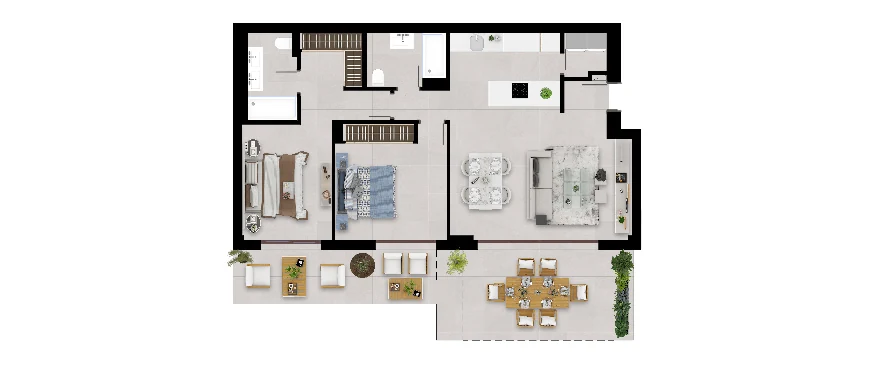 Almazara Forest — Penthouse 3 sypialnie