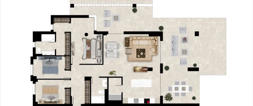 Altura 160 — Apartament 2 sypialnie