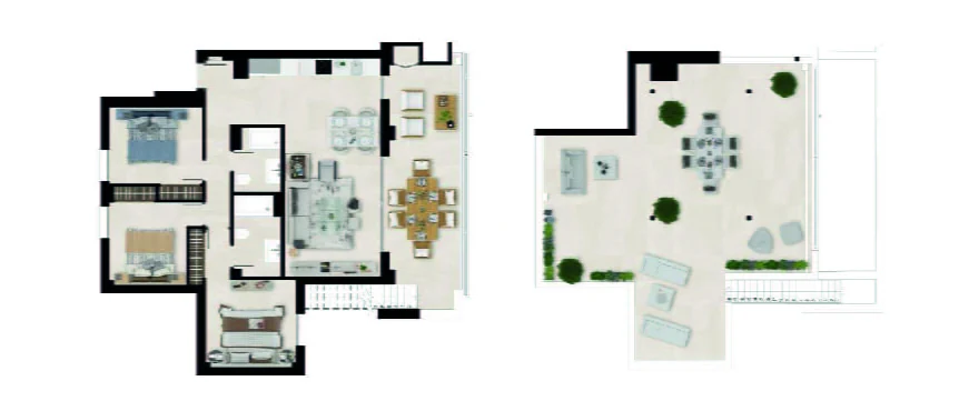 Solana Village — Duplex 3 sypialnie