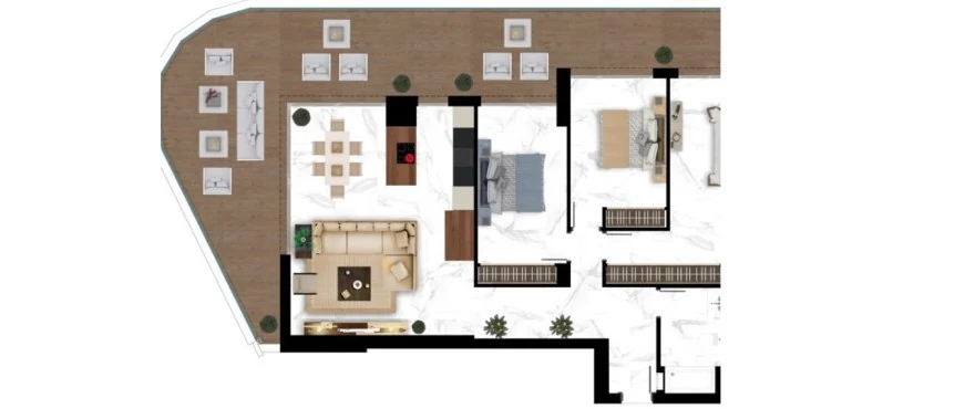 Mare — Penthouse 4 sypialnie